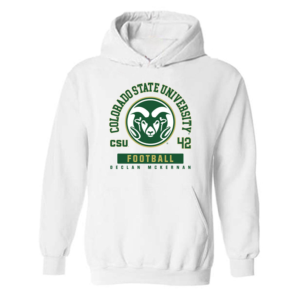 Colorado State - NCAA Football : Declan McKernan - Hooded Sweatshirt-0