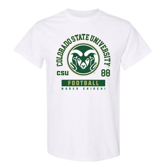 Colorado State - NCAA Football : Nader Chirchi - T-Shirt-0