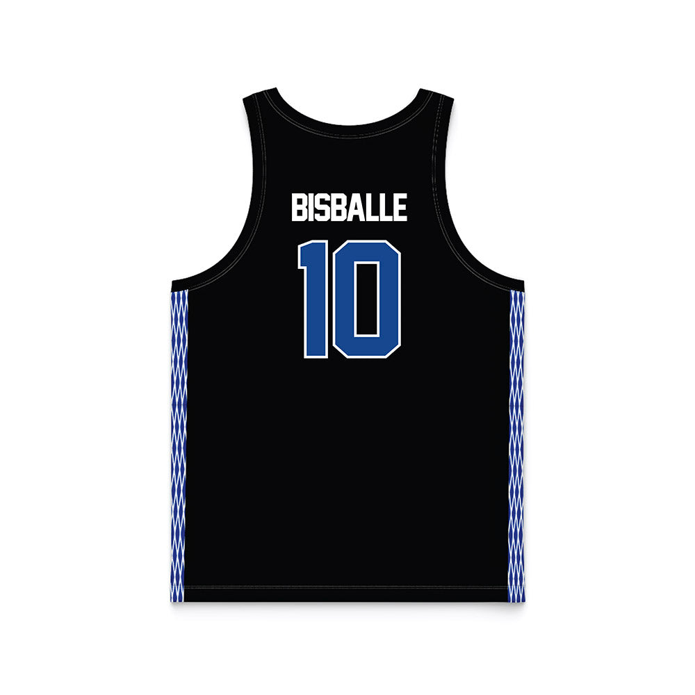 Grand Valley - NCAA Women's Basketball : MacKenzie Bisballe - Black Basketball Jersey-1