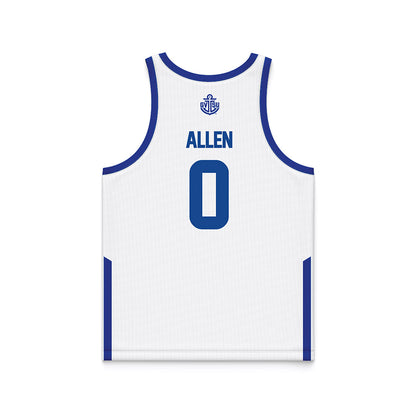 Grand Valley - NCAA Men's Basketball : Antaune Allen - White Basketball Jersey-1