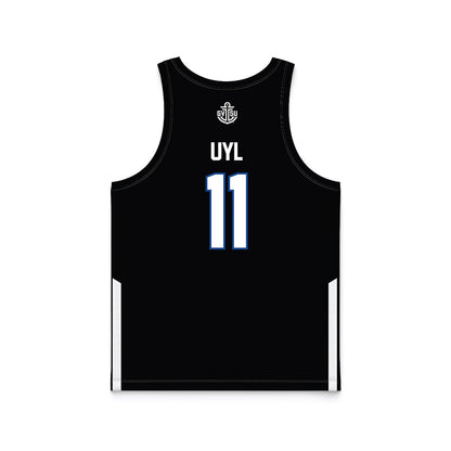 Grand Valley - NCAA Women's Basketball : Madi Uyl - Black Basketball Jersey-1