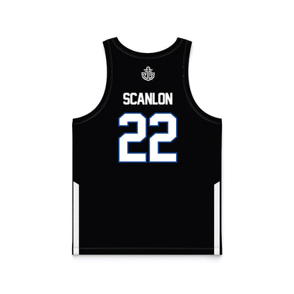 Grand Valley - NCAA Women's Basketball : Ava Scanlon - Black Basketball Jersey-1