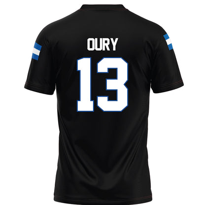 Grand Valley - NCAA Football : Noah Oury - Black Football Jersey-1