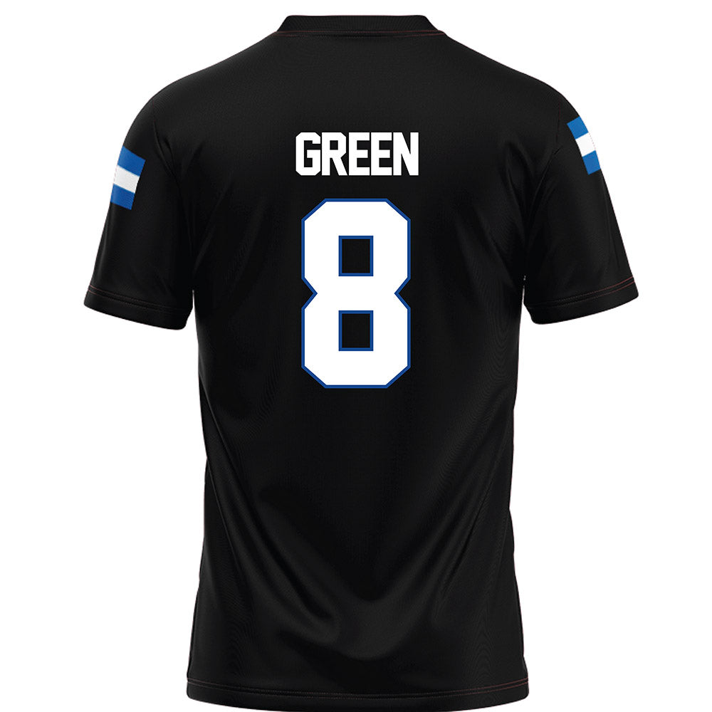Grand Valley - NCAA Football : Tre'Quan Green - Black Football Jersey-1