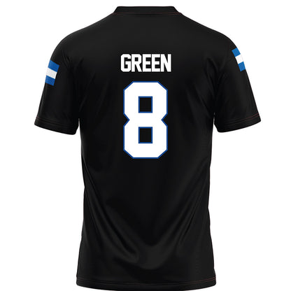 Grand Valley - NCAA Football : Tre'Quan Green - Black Football Jersey-1