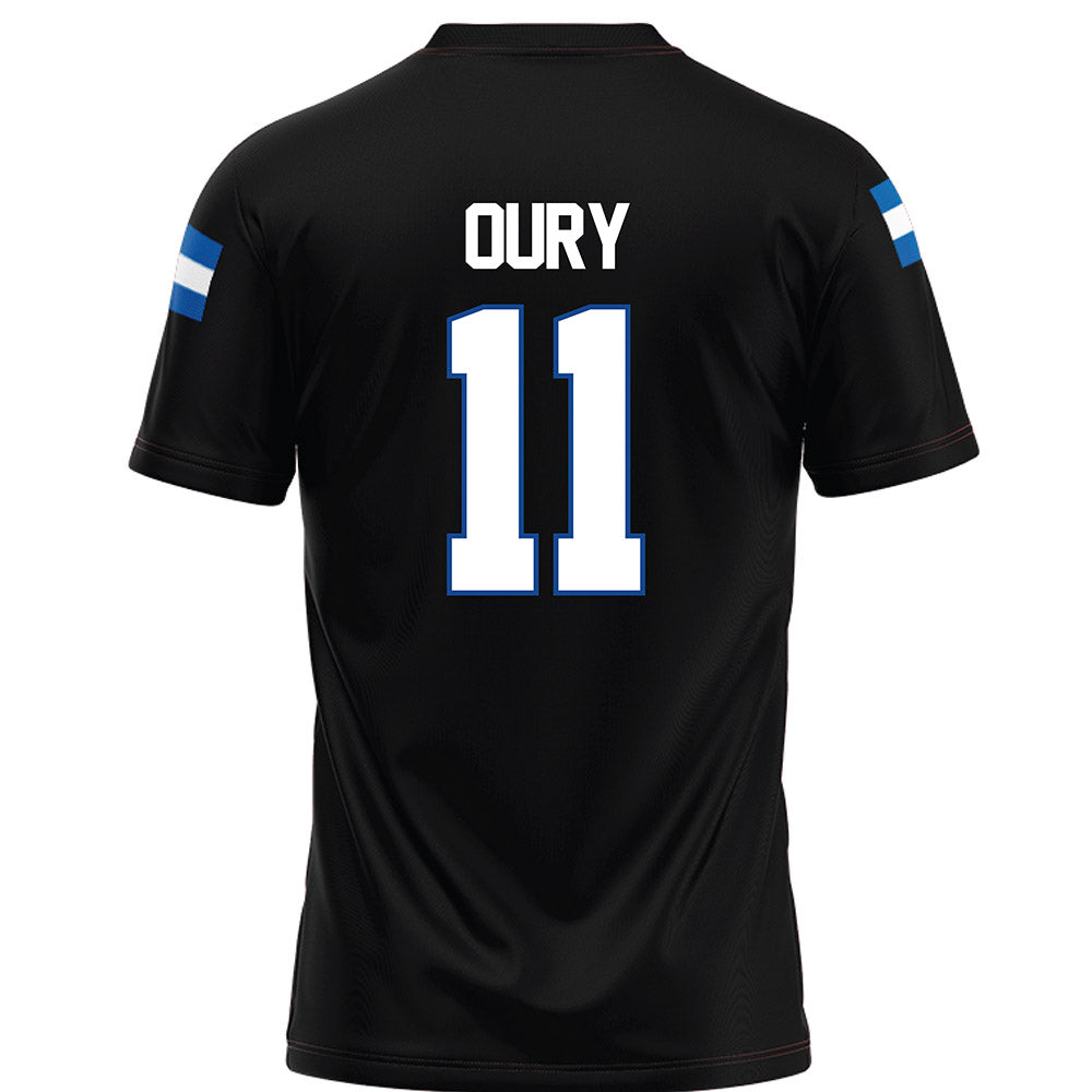 Grand Valley - NCAA Football : Noah Oury - Black Football Jersey-1