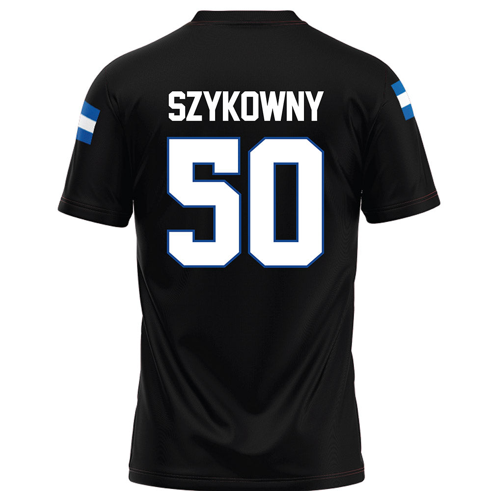 Grand Valley - NCAA Football : Trey Szykowny - Black Football Jersey-1