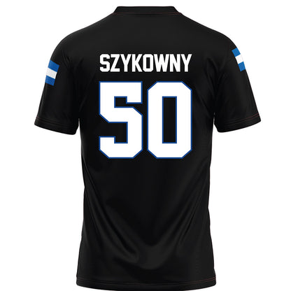 Grand Valley - NCAA Football : Trey Szykowny - Black Football Jersey-1