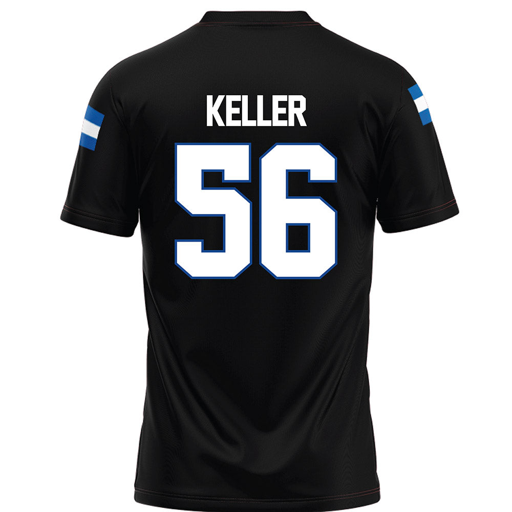 Grand Valley - NCAA Football : Gregory Keller - Black Football Jersey-1