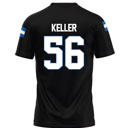 Grand Valley - NCAA Football : Gregory Keller - Black Football Jersey-1