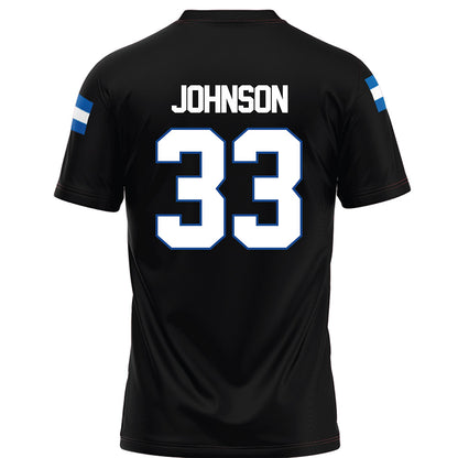 Grand Valley - NCAA Football : Dreshaun Johnson - Black Football Jersey-1