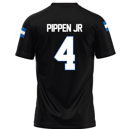 Grand Valley - NCAA Football : Deonte Pippen Jr - Black Football Jersey-1
