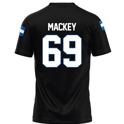 Grand Valley - NCAA Football : Cannon Mackey - Black Football Jersey-1