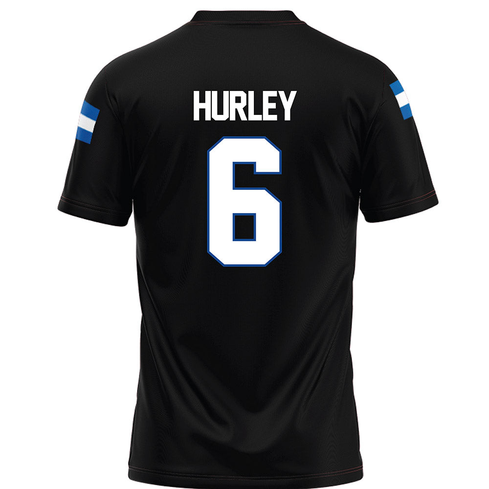 Grand Valley - NCAA Football : Bryce Hurley - Black Football Jersey-1