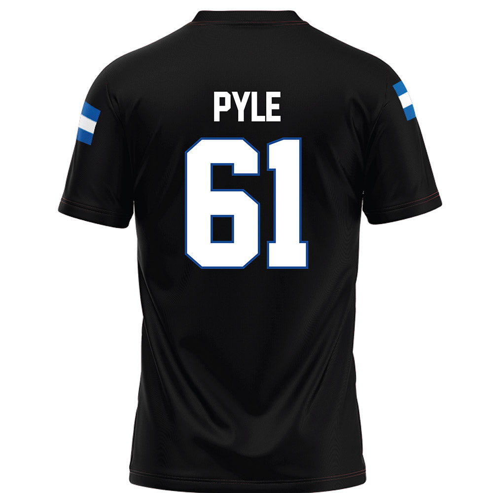 Grand Valley - NCAA Football : Cooper Pyle - Black Football Jersey-1