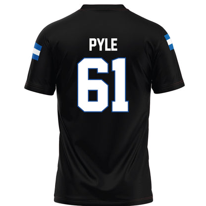 Grand Valley - NCAA Football : Cooper Pyle - Black Football Jersey-1