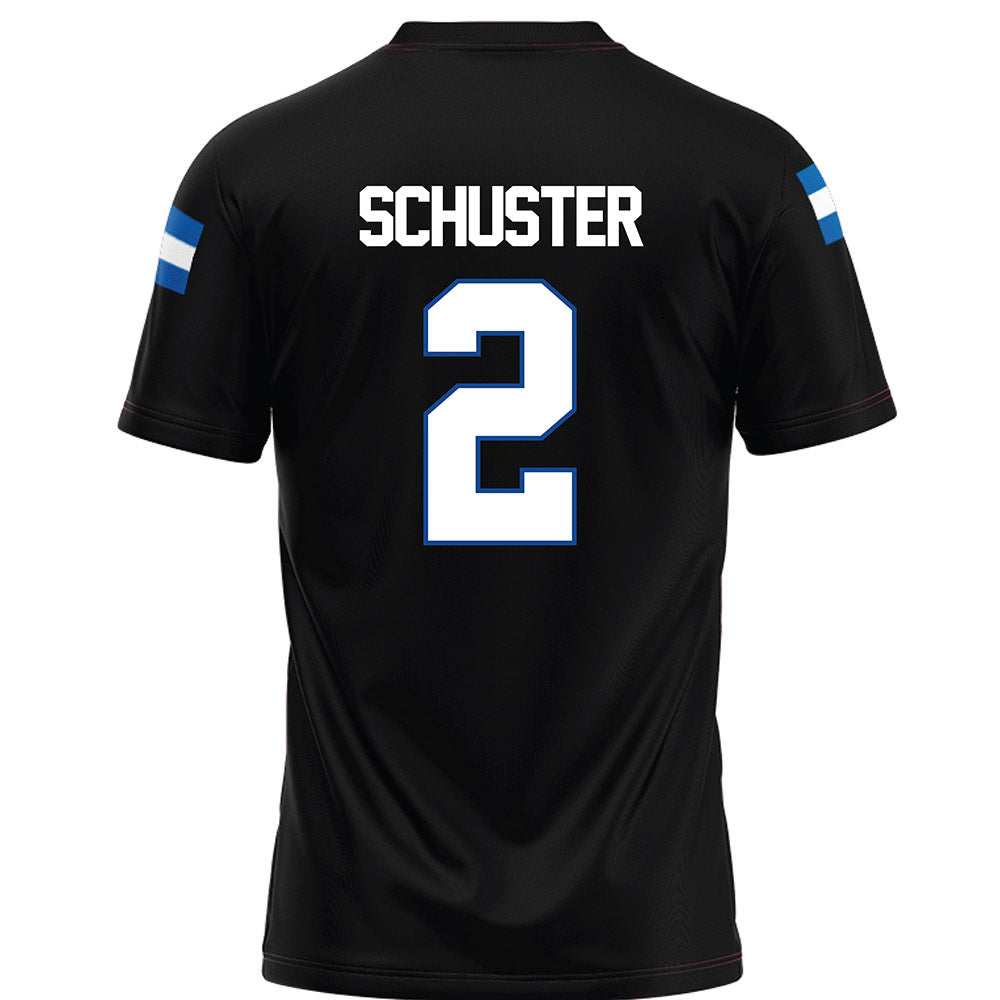 Grand Valley - NCAA Football : Andrew Schuster - Black Football Jersey-1