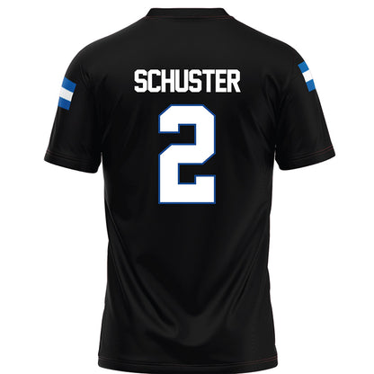 Grand Valley - NCAA Football : Andrew Schuster - Black Football Jersey-1