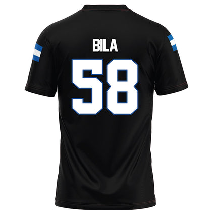 Grand Valley - NCAA Football : Colton Bila - Black Football Jersey-1
