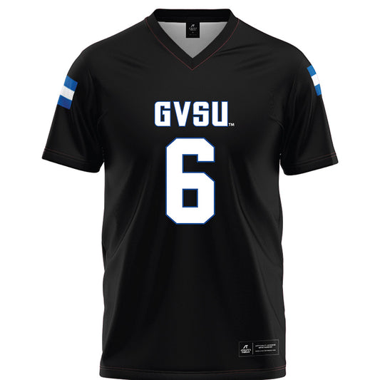 Grand Valley - NCAA Football : Darius Whiteside II - Black Football Jersey-0