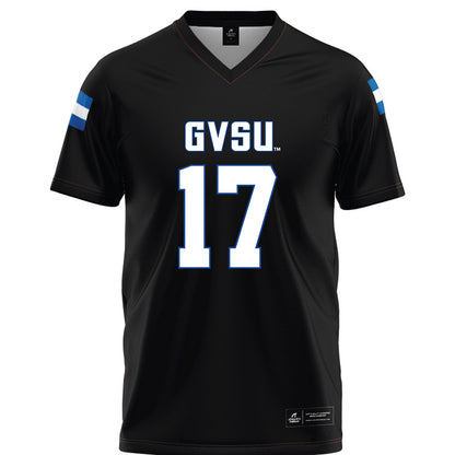 Grand Valley - NCAA Football : Kenyon Owens - Black Football Jersey-0