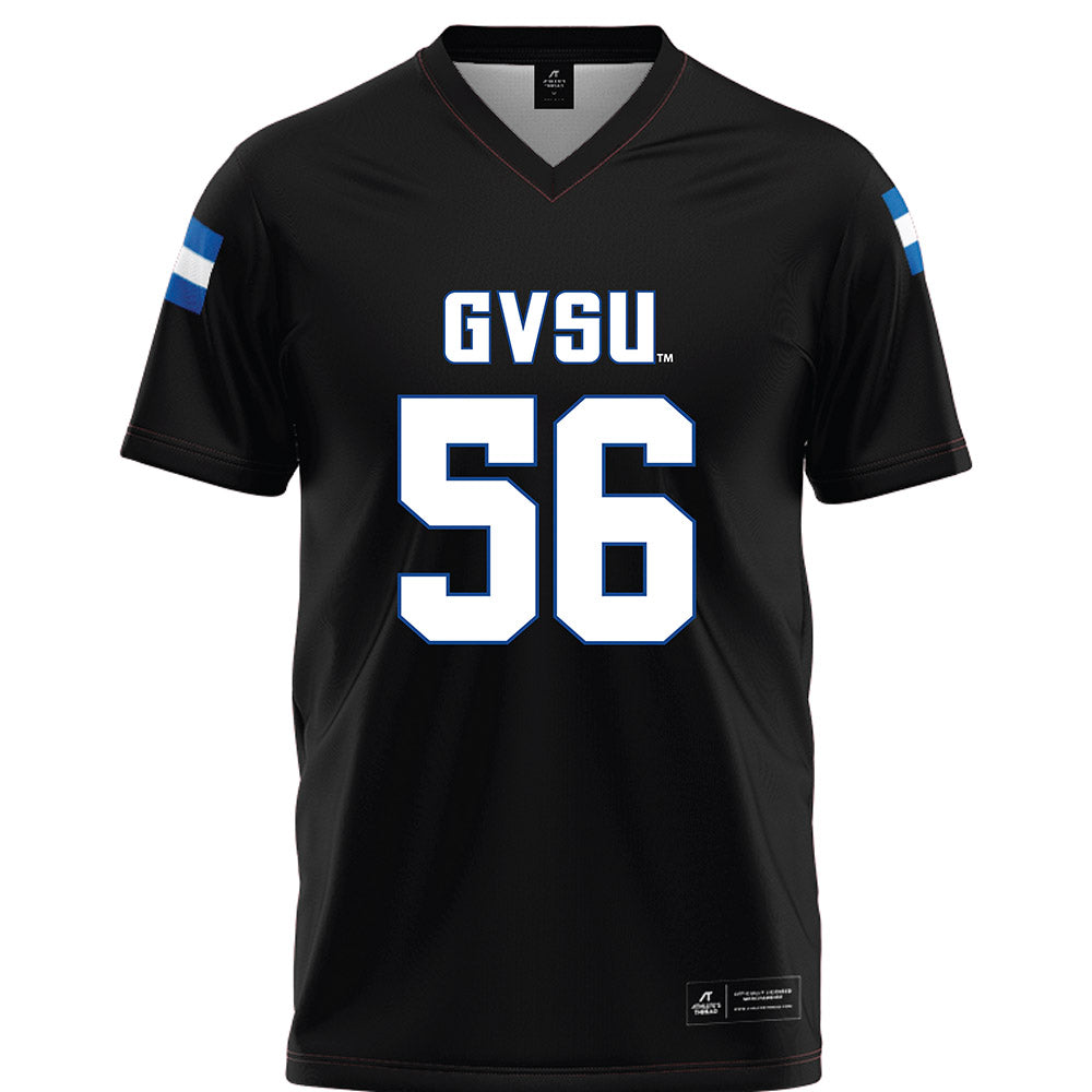 Grand Valley - NCAA Football : Gregory Keller - Black Football Jersey-0