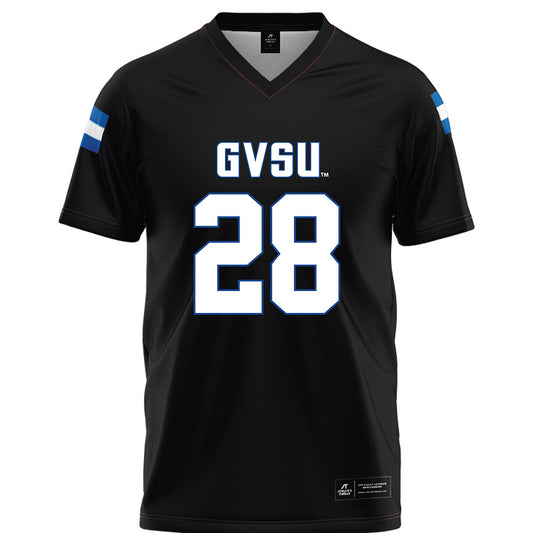Grand Valley - NCAA Football : Dreshaun Johnson - Black Football Jersey-0