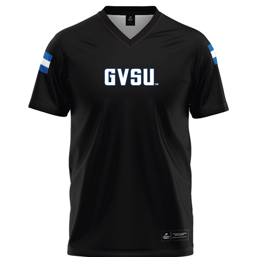 Grand Valley - NCAA Football : Miles Sharp - Black Football Jersey-0