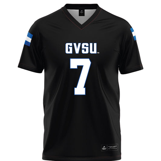 Grand Valley - NCAA Football : Kellen Reed - Black Football Jersey-0
