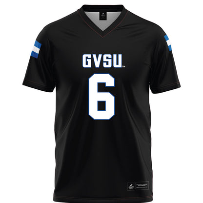 Grand Valley - NCAA Football : Bryce Hurley - Black Football Jersey-0
