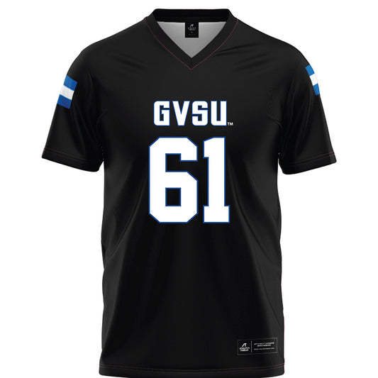 Grand Valley - NCAA Football : Cooper Pyle - Black Football Jersey-0