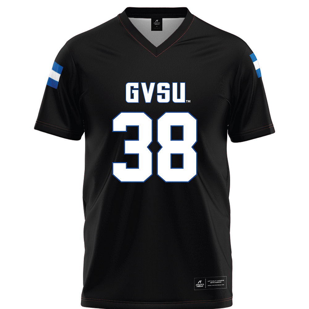 Grand Valley - NCAA Football : Mathew Bacik - Black Football Jersey-0