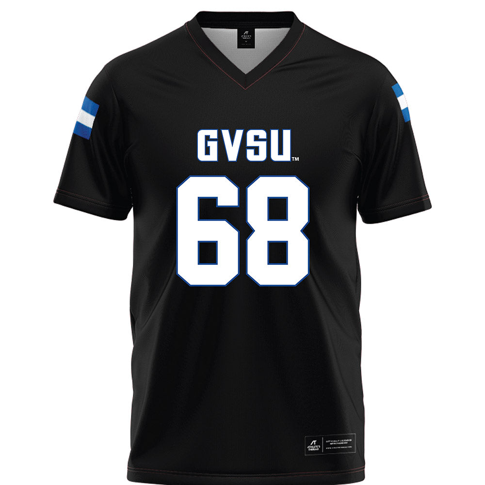 Grand Valley - NCAA Football : Cameron Bagent - Black Football Jersey-0