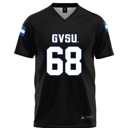 Grand Valley - NCAA Football : Cameron Bagent - Black Football Jersey-0
