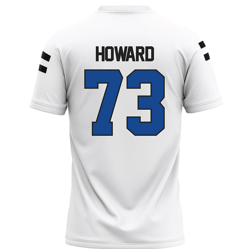 Grand Valley - NCAA Football : Barry Howard - White Football Jersey-1