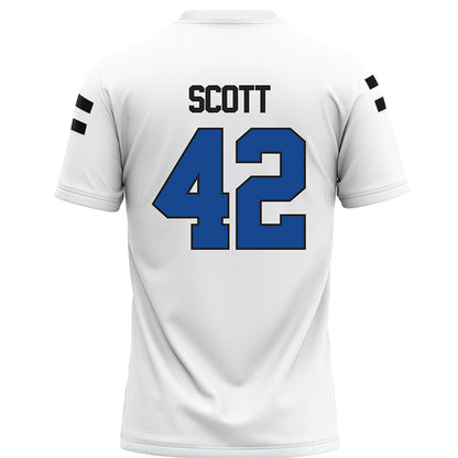 Grand Valley - NCAA Football : Anthony Scott - White Football Jersey-1
