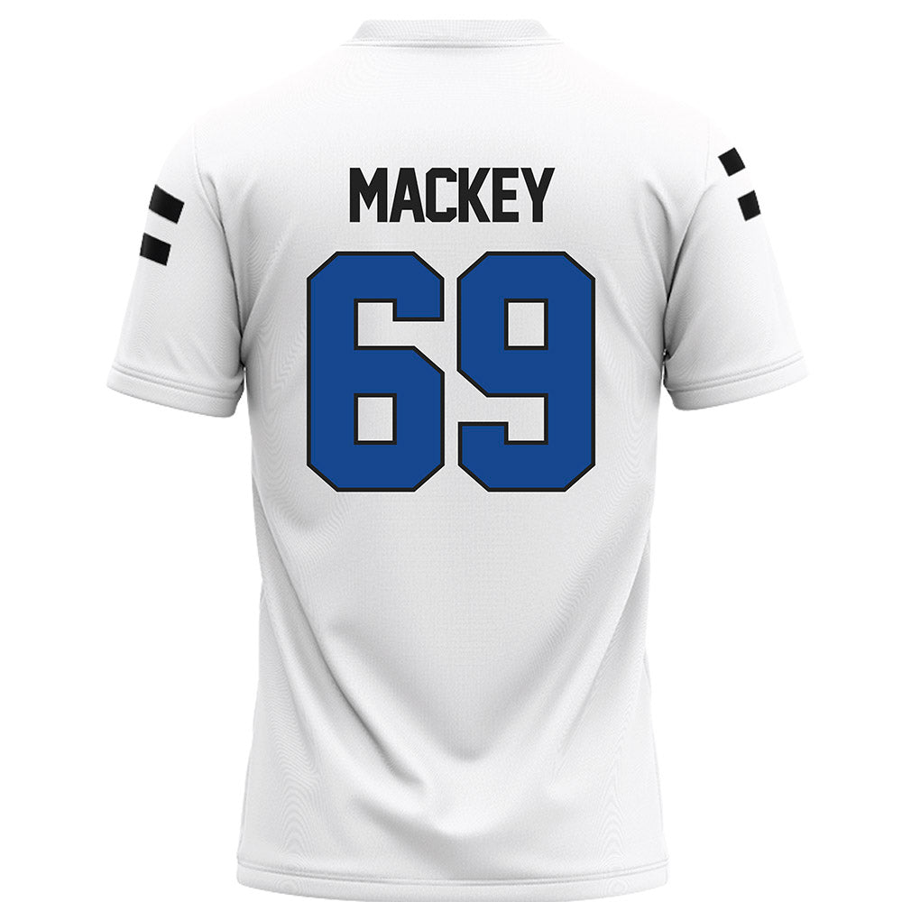 Grand Valley - NCAA Football : Cannon Mackey - White Football Jersey-1