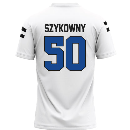 Grand Valley - NCAA Football : Trey Szykowny - White Football Jersey-1