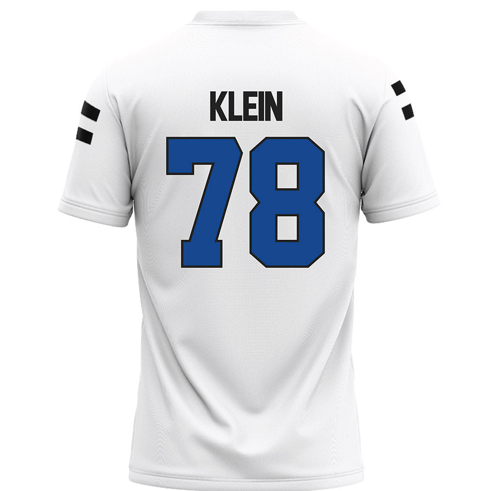 Grand Valley - NCAA Football : Noah Klein - White Football Jersey-1