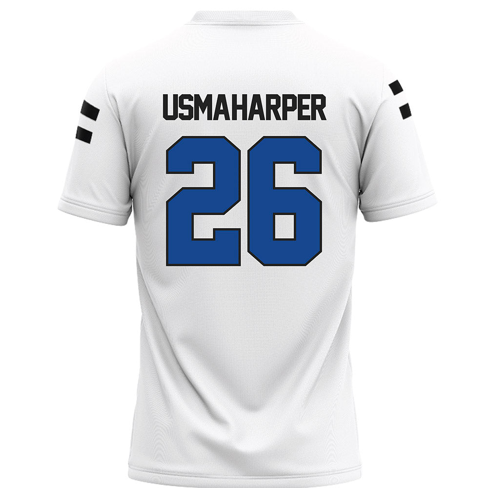 Grand Valley - NCAA Football : Syone Usma-Harper - White Football Jersey-1