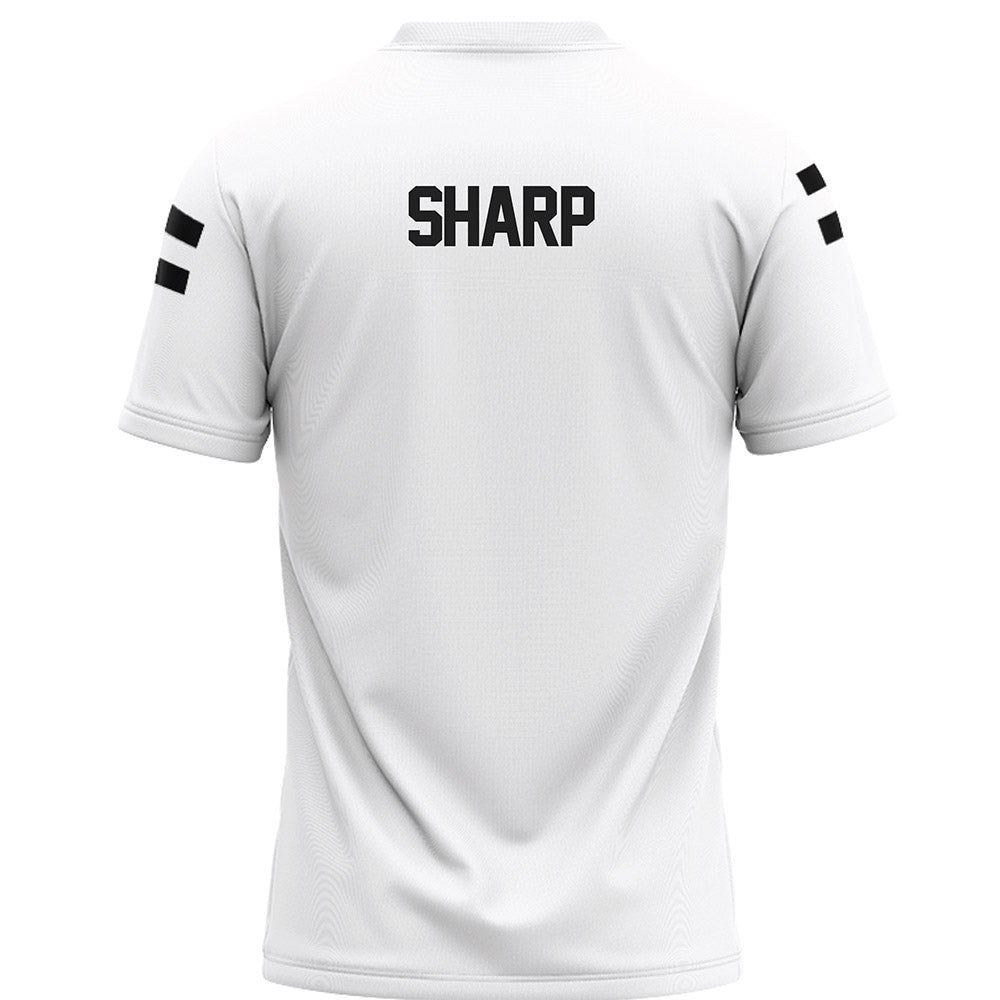 Grand Valley - NCAA Football : Miles Sharp - White Football Jersey-1