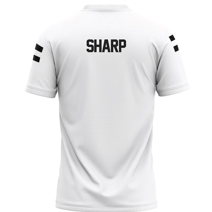 Grand Valley - NCAA Football : Miles Sharp - White Football Jersey-1
