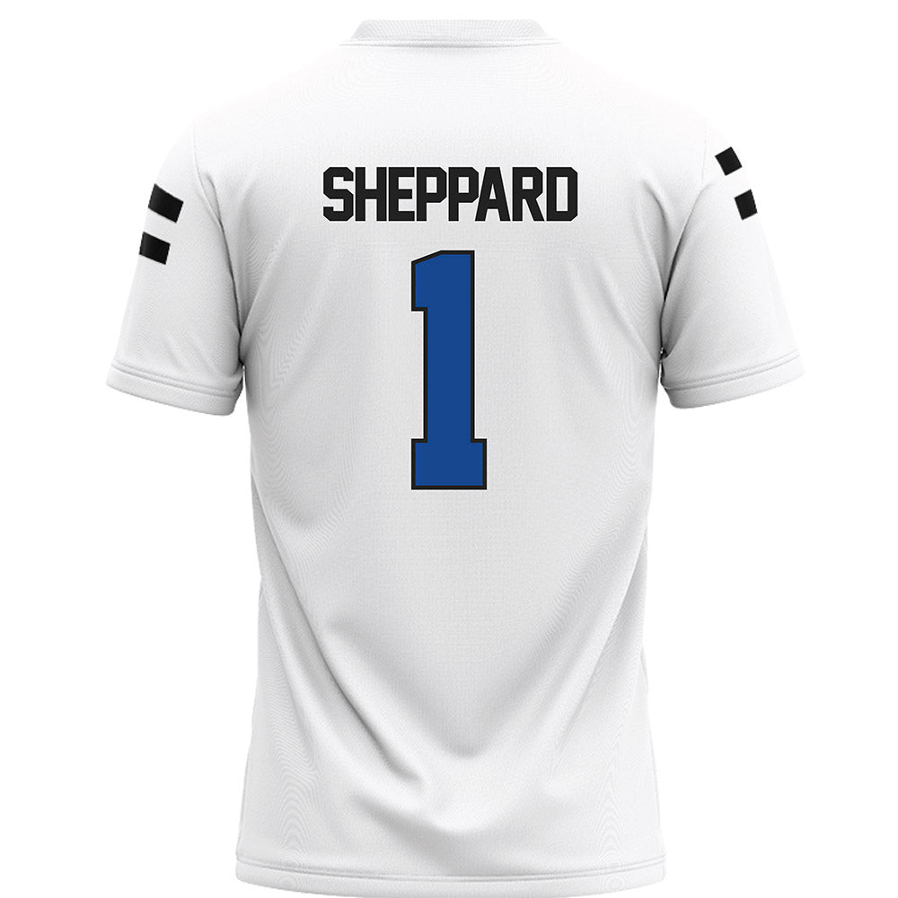 Grand Valley - NCAA Football : Keshawn Sheppard - White Football Jersey-1