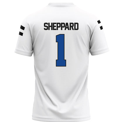 Grand Valley - NCAA Football : Keshawn Sheppard - White Football Jersey-1