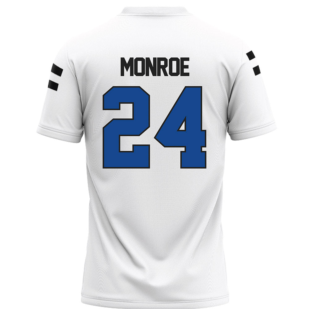 Grand Valley - NCAA Football : Deondray Monroe - White Football Jersey-1