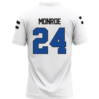 Grand Valley - NCAA Football : Deondray Monroe - White Football Jersey-1