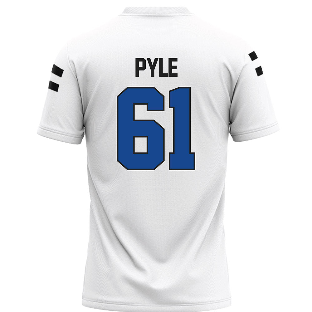 Grand Valley - NCAA Football : Cooper Pyle - White Football Jersey-1