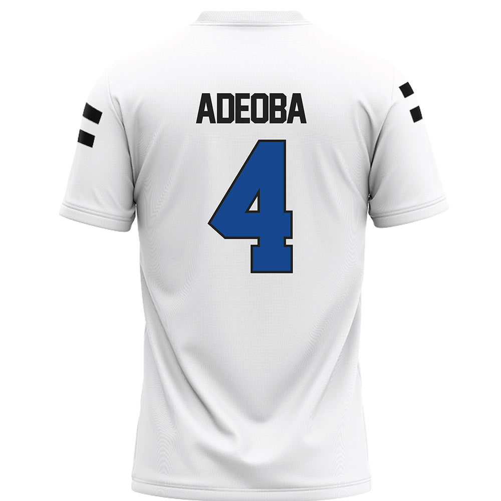 Grand Valley - NCAA Football : Dammy Adeoba - White Football Jersey-1