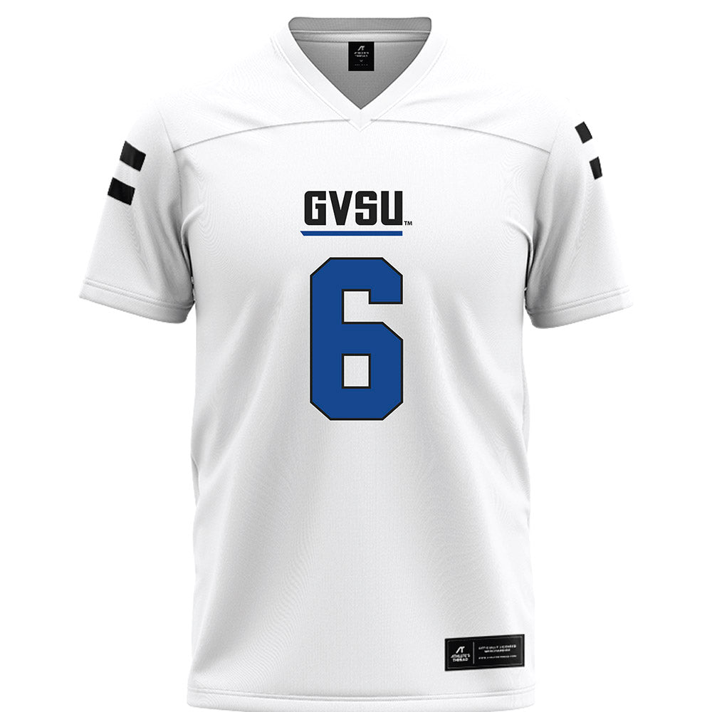 Grand Valley - NCAA Football : Darius Whiteside II - White Football Jersey-0