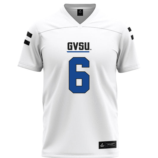Grand Valley - NCAA Football : Darius Whiteside II - White Football Jersey-0